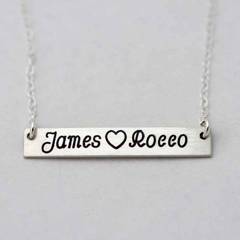 mothers day necklace silver