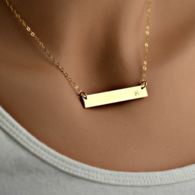 Roman Numeral Necklace Bar, Roman Numeral Necklace | Personalized Date Necklace | Gold, Silver, Rose Gold Necklace, Bar