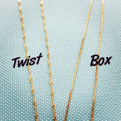 18k Gold Name Necklace - Personalized Name Chain -Solid 18k Gold Necklace with name, Nameplate Necklace, Necklace 18k Yellow Gold / Birthday