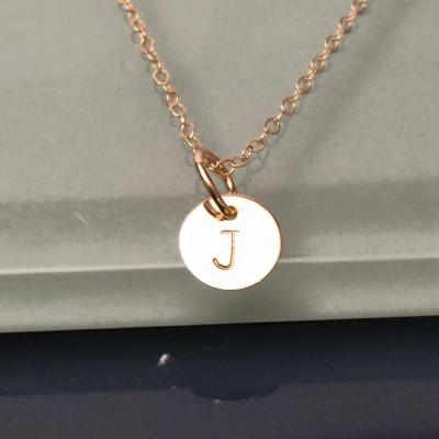 18k Personalized Necklace, 18k Initial Necklace, 18k Initial Pendant, 18k Layer Necklace, 18k Gold Initial Necklace, 18k Personalize Charm