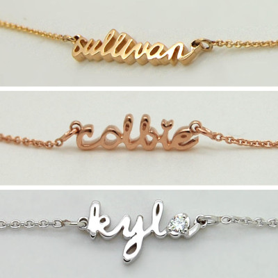 2, 4, 3 Names Necklace, Mom Jewelry with Three Kids Names Necklace for Mom of 3, 18k Mom Necklace Family Necklace with Three Children Gift