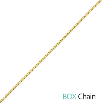 24K Gold Plated Curly Split Chain Monogram Necklace 1.5" with chain