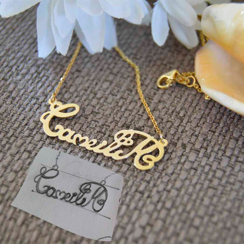 LoEnMe Jewelry Personalized Pantoja Name Necklace Stainless Steel Plated Custom Made of Last Name Gift for Family