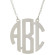 Your Story in Silver: The Magic of Our Monogram Necklace
