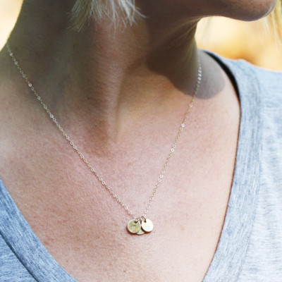 Family Necklace, Initial Necklace, Gold Necklace, Delicate Necklace, Mommy Necklace, Personalized Necklace, Grandmother Necklace