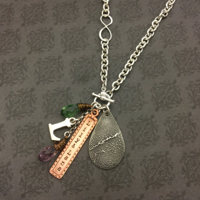 Fingerprint Jewelry - Custom Fingerprint - Thumbprint Necklace -Thumbprint Jewelry - Gift for Mom - Personalized Gift