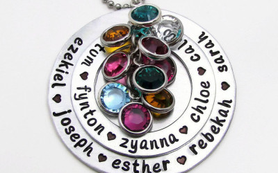 Grandmother's Hand-Stamped Necklace: A Blog Full of Heart