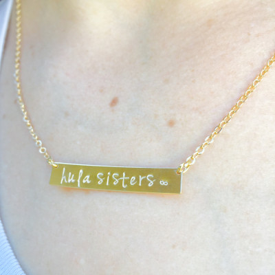 Hula Sisters Necklace, Hawaiian Jewelry, Halau Jewelry, Hawaiian Necklace, Hula Sisters