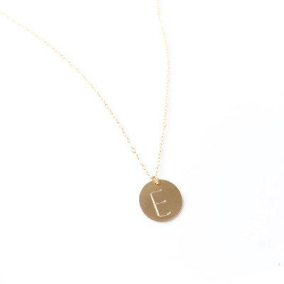 Initial Charm Necklace /Custom Necklace / Gold Initial Necklace / Personalized Jewelry / Long Layers / Gift Idea / 18k Gold Plated