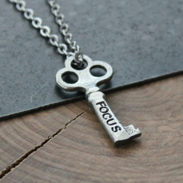 Key Word Necklace, Personalized Word Necklace, Inspirational key, Graduation Gift, Custom Word Necklace, Personalized Jewelry, Name Necklace