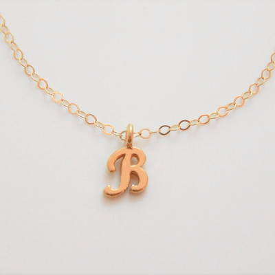 Letter Necklace • Initial • Letter Charm • Custom Initial Charm • Layered Gemstone Initial Gold Silver • Bridesmaids Gift • Gift for Her