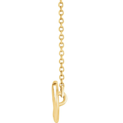 Light as a Feather Princesse Gold Necklace