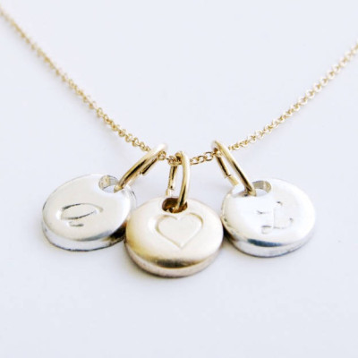 Mothers Initial Necklace, Mothers Initial Jewelry, Initial Necklace in Gold, Holiday Gift Trends, Gifts Under 50,Holiday Gift Trend Under 50