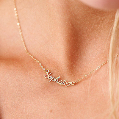 Mother's Necklace • Nameplate Necklace • Sister Necklaces • Custom Name Necklace • Friendship Necklaces, Christmas Holiday Gift for Her