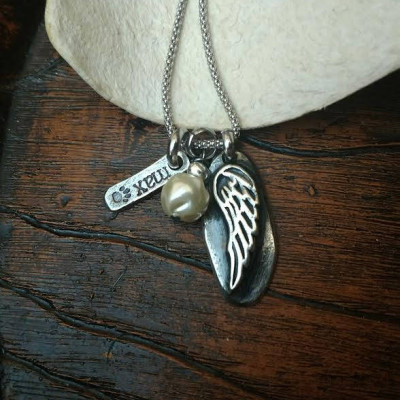Name Necklace, Name Plate Necklace, Name Bar Necklace, Name Jewelry, Unisex Necklace, Personalized Necklace, Dad from daughter, Fathers Day