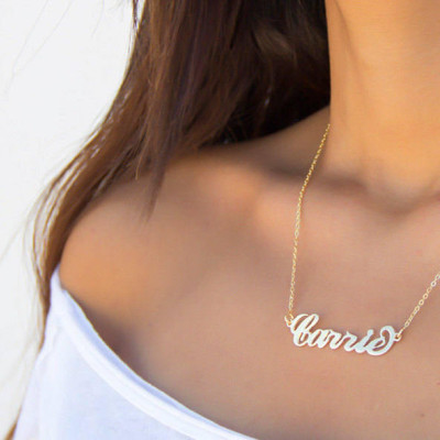 PERSONALIZED NECKLACE - custom necklace name- custom necklace for women- personalized necklace gold- personalized necklace sterling silver