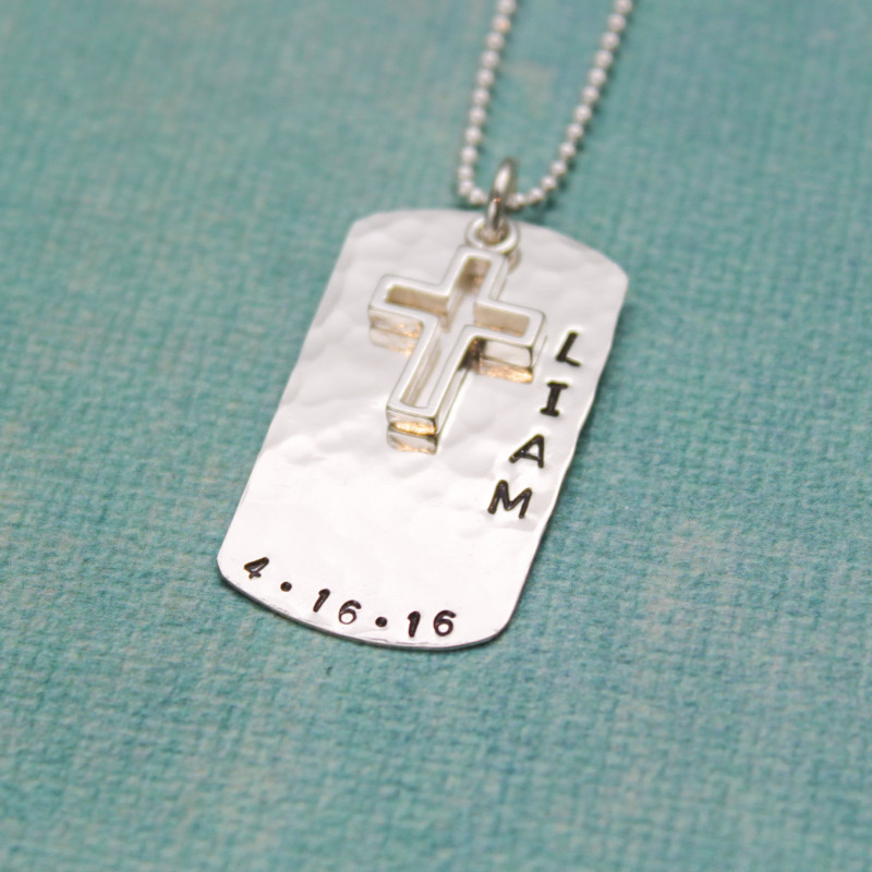 First communion necklace boy outlet