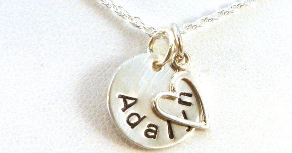 Personalized Name Necklaces For Women Personalized Heart