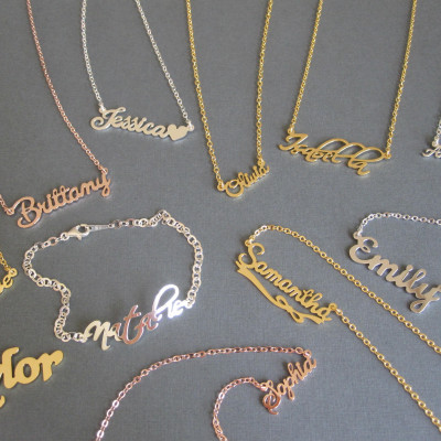 Reserved for Customer - Personalized Name Necklace - Custom Name Necklace - Custom Name Gifts - Gift for Women - Bridesmaid Necklace
