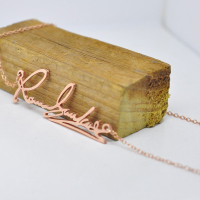 Signature Rose Gold Necklace