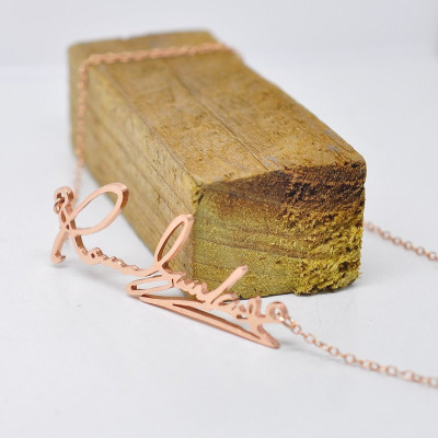 Signature Rose Gold Necklace