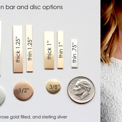 Small Engraved Tag Necklace - Initial Necklace Name Necklace, Gift for Mom, Engraved Custom Personalized Gift Child Names Initials Necklace