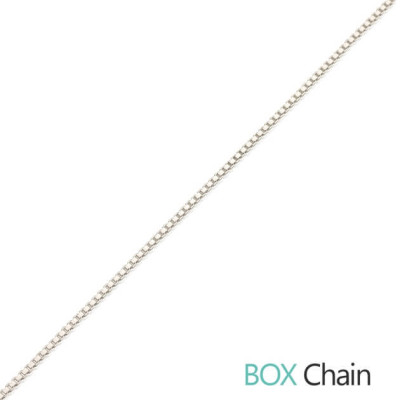Sterling Silver Curly Split Chain Monogram Necklace 1.5"