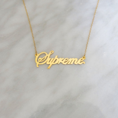 Supreme necklace