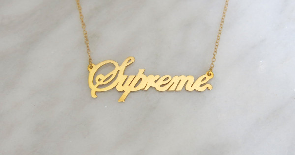 Supreme necklace