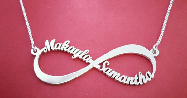 daughter infinity necklace