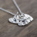 Hand-Stamped Heart Necklaces: A Tale of Silver & Sweet Sentiment
