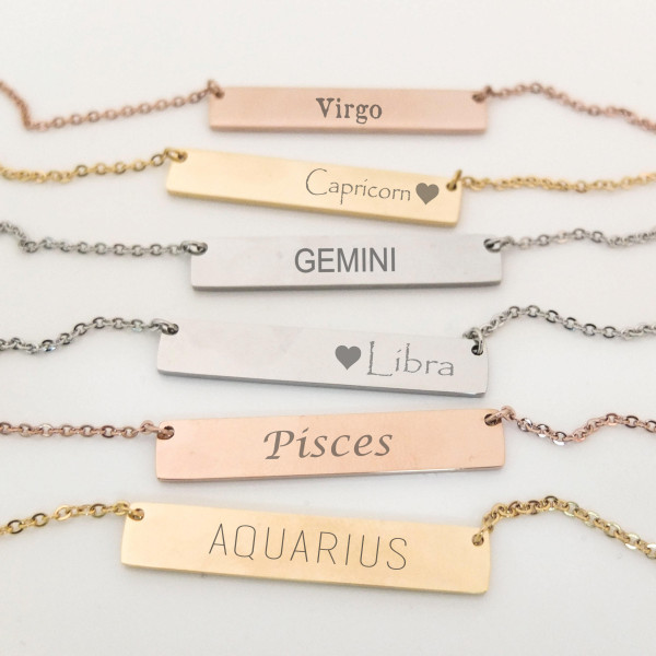 Zodiac Jewelry Celestial Constellation Necklace Gift for Women Sister Gift Gemini Leo Virgo zodiac cancer necklace gift Bridesmaid gift