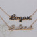 Your Story in Gold & Diamonds: The Layered Name Necklace
