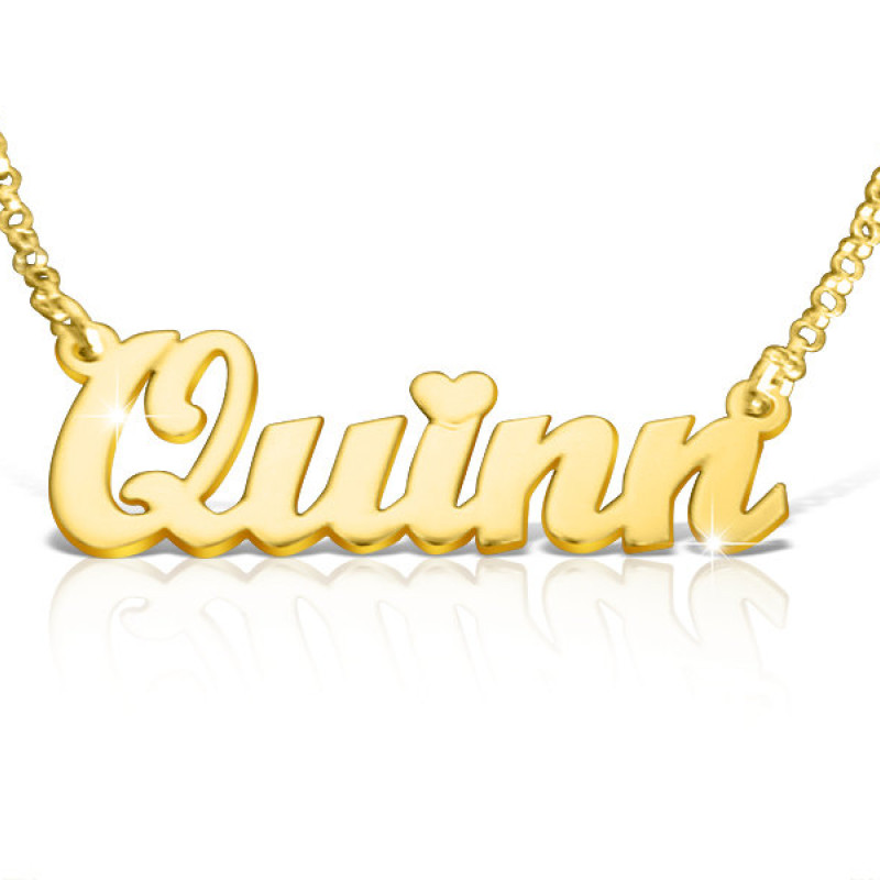 14k Name Necklace Gold Necklaces With Name Gold Naming Necklace Gifts