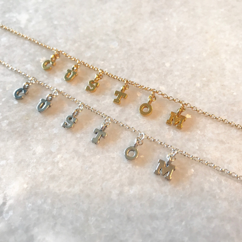 Name Choker, Name Necklace, Custom Name Choker, Custom Choker, Custom Name Necklace, Gold Choker