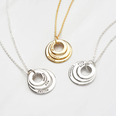 Jewelry for mom • Kids' name necklace • Sister necklace • Sister jewelry • Mother day's gift • Grandmother jewelry
