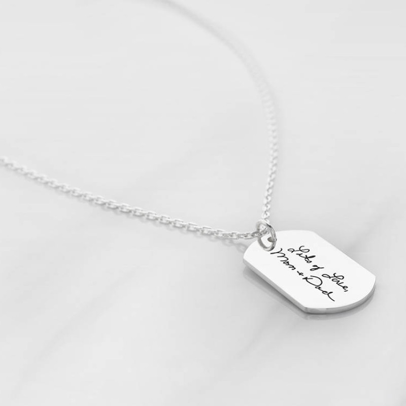 Memorial signature necklace Outlet