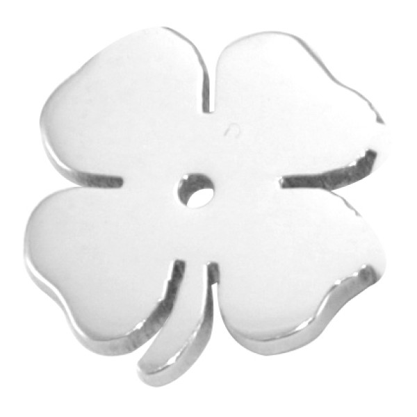 Personalised Four Leaf Clover Charm - Dream Locket - AMAZINGNECKLACE.COM