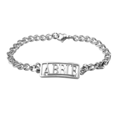 Name Personalised Necklace/Bracelet/Anklet - DIY Name Jewellery With Any Elements - AMAZINGNECKLACE.COM