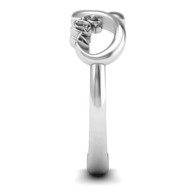 2014 Infinity Personalised Ring - AMAZINGNECKLACE.COM