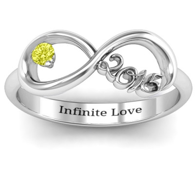 2015 Infinity Personalised Ring - AMAZINGNECKLACE.COM
