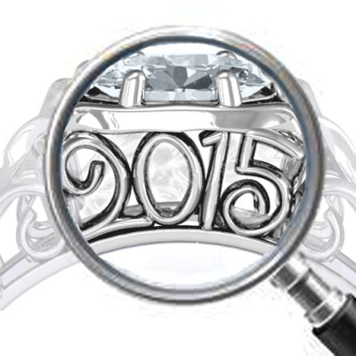 2015 Vintage Graduation Personalised Ring - AMAZINGNECKLACE.COM