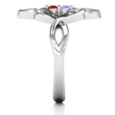 The Celtic Sparkle Ring: Your Personal Story, Handcrafted.