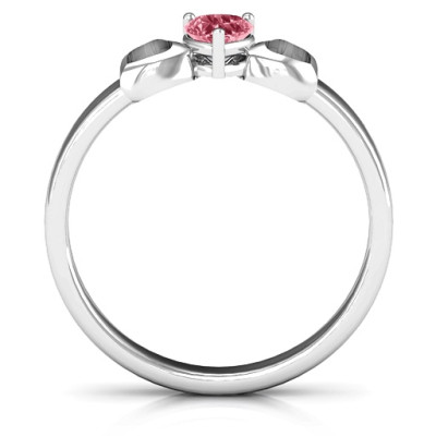 Darling Heart Wraparound Personalised Ring - AMAZINGNECKLACE.COM