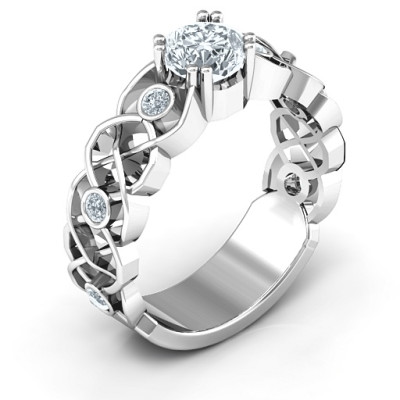 Elizabeth Personalised Ring - AMAZINGNECKLACE.COM