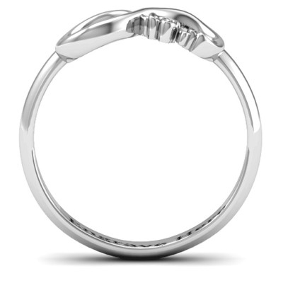 Love Infinity Personalised Ring - AMAZINGNECKLACE.COM