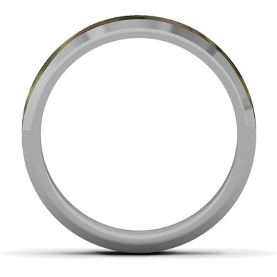 Men's Camouflage Tungsten Personalised Ring - AMAZINGNECKLACE.COM