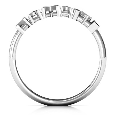 Namaste Personalised Ring - AMAZINGNECKLACE.COM