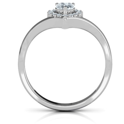 Peak of Love Personalised Ring - AMAZINGNECKLACE.COM
