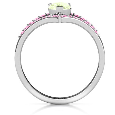 Point Of Elegance Personalised Ring - AMAZINGNECKLACE.COM